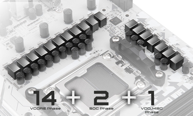 14+2+1 Power Phase Design